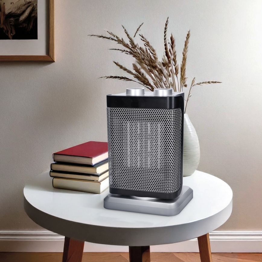 Stolpni ventilator z ogrevalnim elementom 1500W/230V