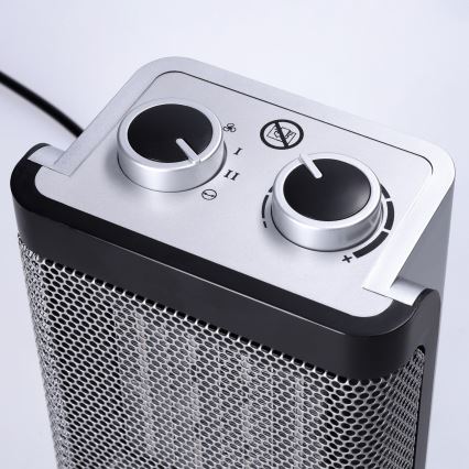 Stolpni ventilator z ogrevalnim elementom 1500W/230V