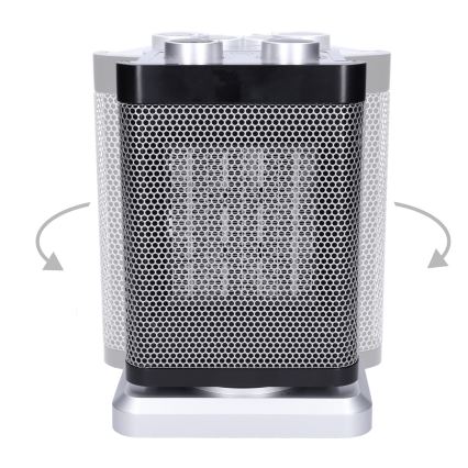 Stolpni ventilator z ogrevalnim elementom 1500W/230V