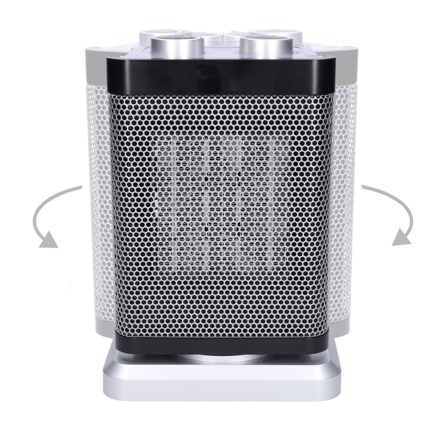 Stolpni ventilator z ogrevalnim elementom 1500W/230V