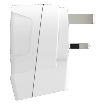 Potovalni adapter za Veliko Britanijo 230V + 2x USB