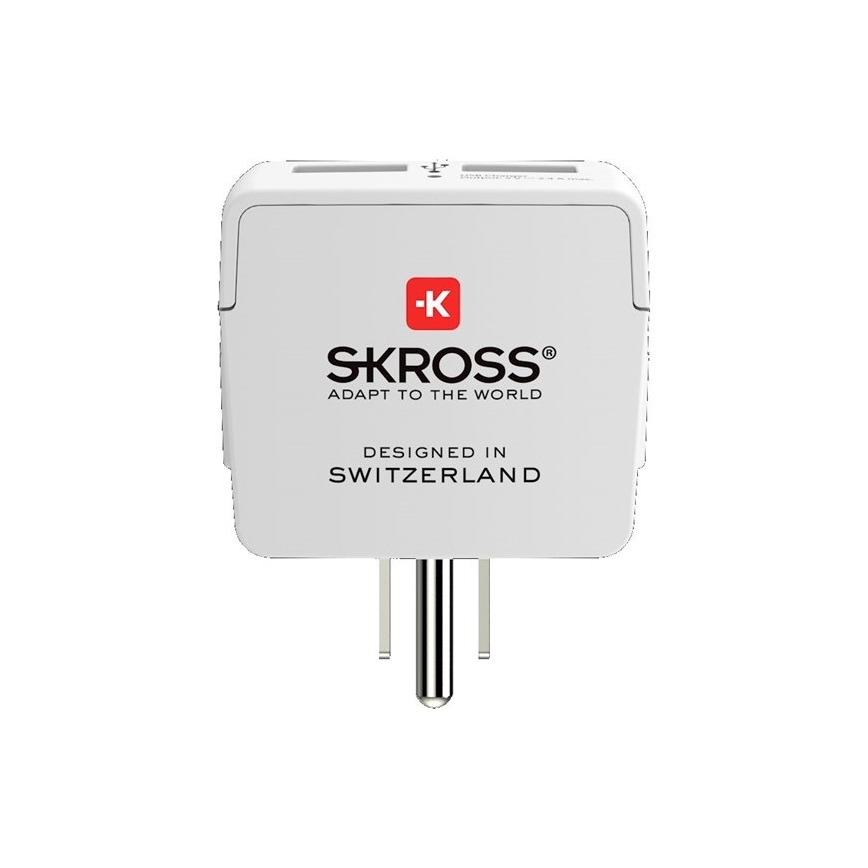 Potovalni adapter za ZDA 230V + 2x USB
