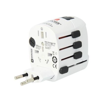 Univerzalni potovalni adapter za cel svet 230V + USB