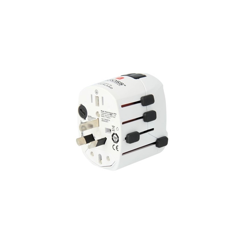 Univerzalni potovalni adapter za cel svet 230V + USB