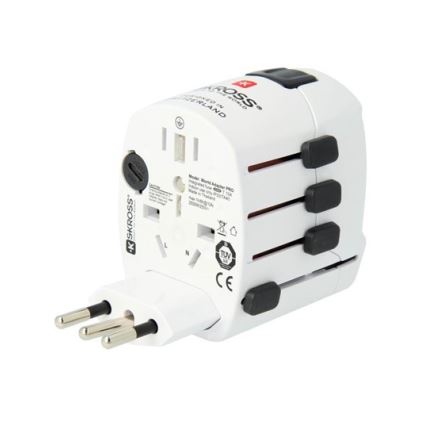 Univerzalni potovalni adapter za cel svet 230V + USB