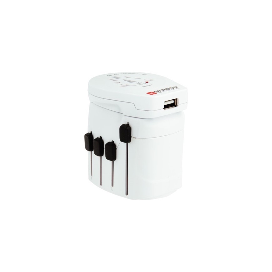 Univerzalni potovalni adapter za cel svet 230V + USB