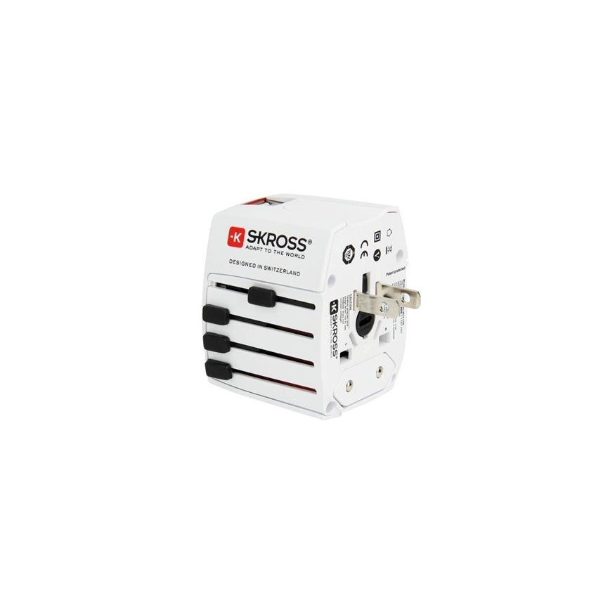 Mednarodni potovalni adapter 230V230V + 2x USB