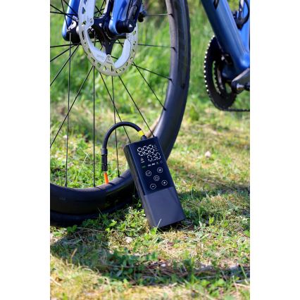 Digitalni žepni kompresor 2000 mAh 5V črn