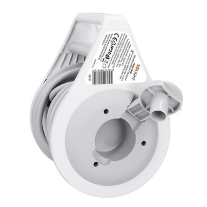 Podaljševalni kabel na kolutu, 2 vtičnika + USB-A in USB-C, 10 m