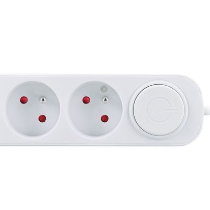 Podaljšni kabel s stikalom, 3 vtičnice in USB-A/USB-C polnjenjem, 5 m