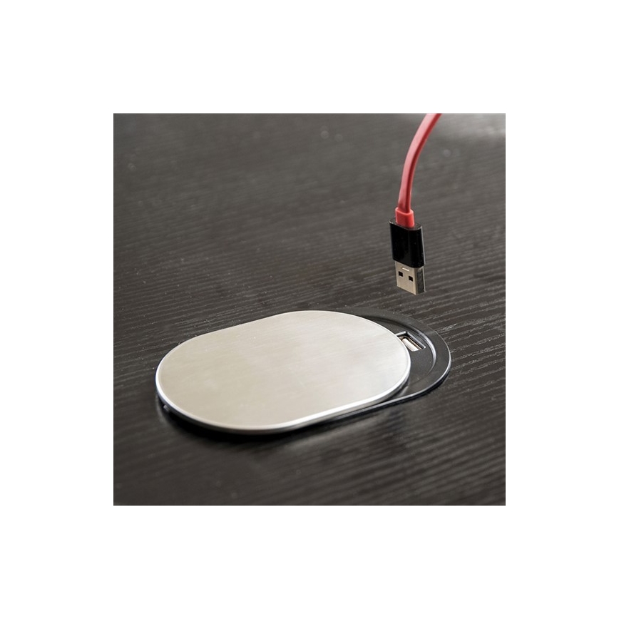 Vgradna USB vtičnica z drsnim pokrovom 10A/230V