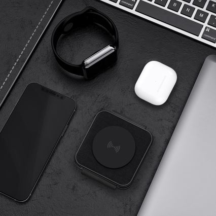 Brezžični polnilec 3 v 1, 15 W