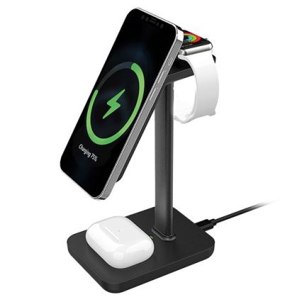 Namizna brezžična polnilna postaja 3 v 1 23W