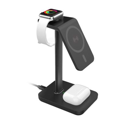 Namizna brezžična polnilna postaja 3 v 1 23W