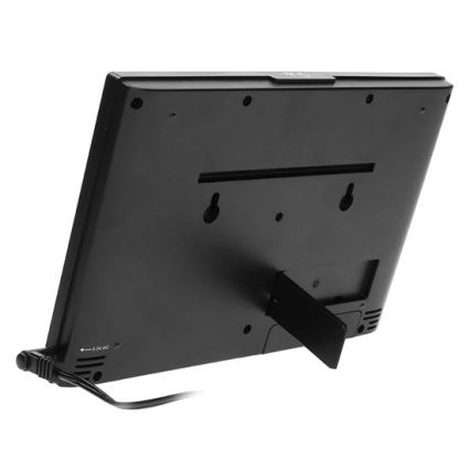 Vremenska postaja z barvnim zaslonom 5V/2xAAA črna