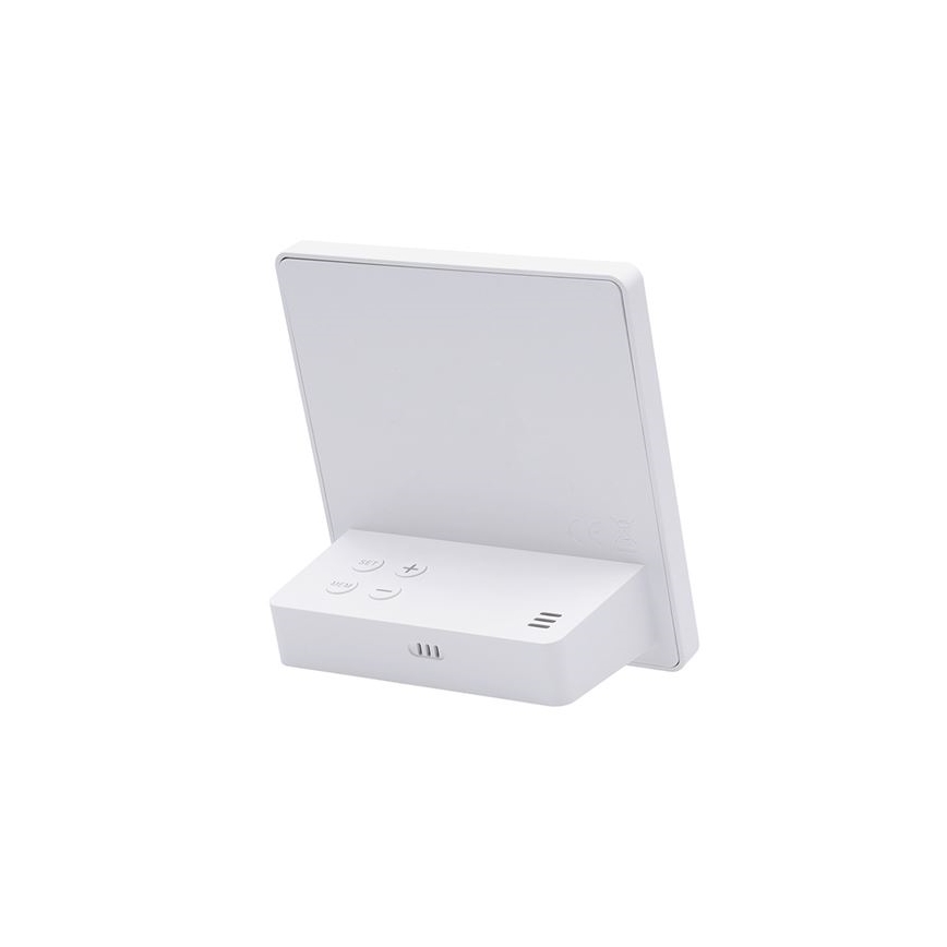 Digitalni termometer 5V/2xAAA + 2xAAA bela