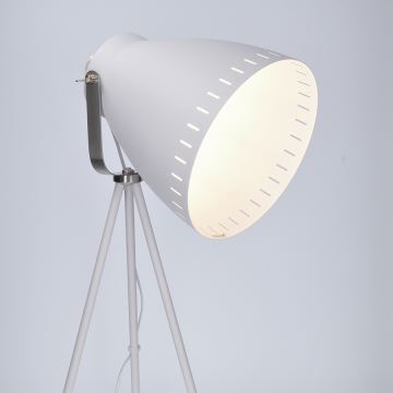 LED Stoječa svetilka 1xE27/10W/230V bela 145cm