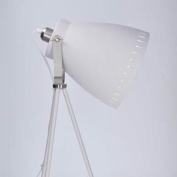 LED Stoječa svetilka 1xE27/10W/230V bela 145cm