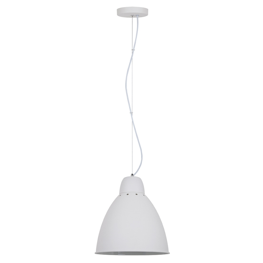 LED Lestenec 1xE27/8W/230V bel 29,5cm
