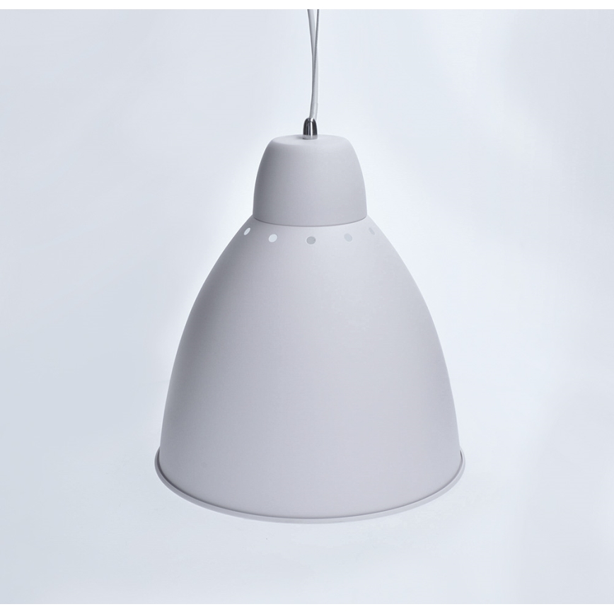 LED Lestenec 1xE27/8W/230V bel 29,5cm