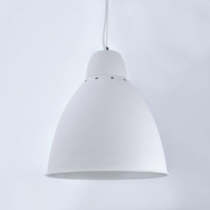 LED Lestenec 1xE27/8W/230V bel 29,5cm
