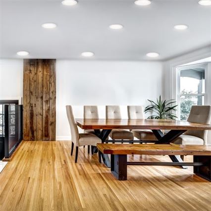 LED vgradno stropno svetilo LED/18W/230V 3000/4000/6000K pr. 22,5 cm bela