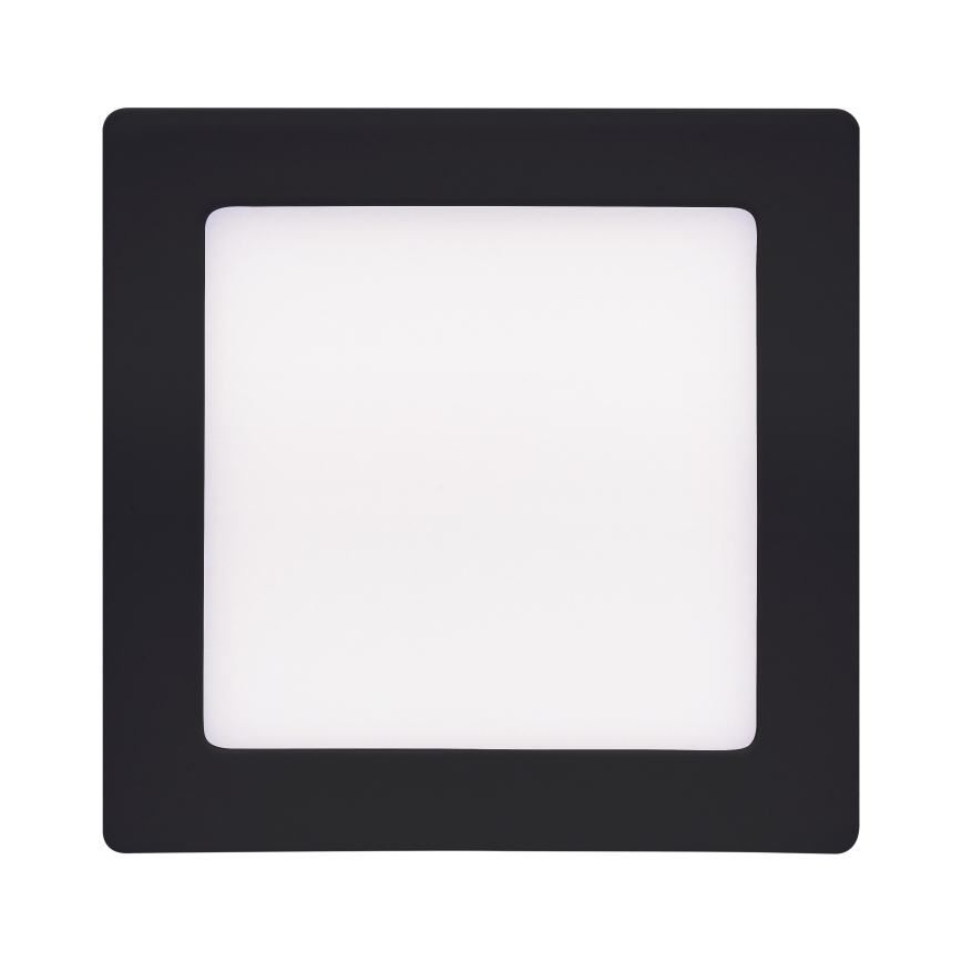 LED Stropna svetilka LED/12W/230V 3000/4000/6000K črna kotna