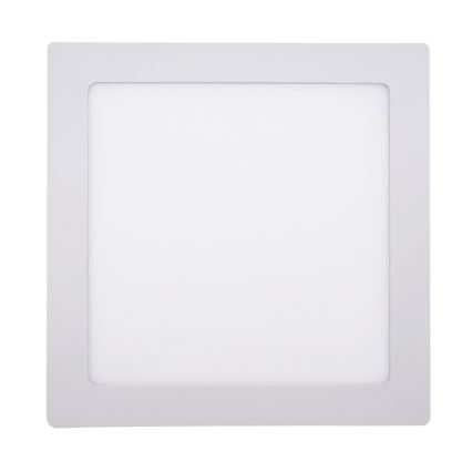 LED stropna svetilka LED/18W/230V 3000/4000/6000K 22,5x22,5 cm bela