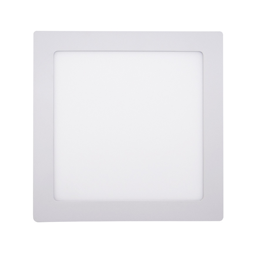 LED stropna svetilka LED/18W/230V 3000/4000/6000K 22,5x22,5 cm bela