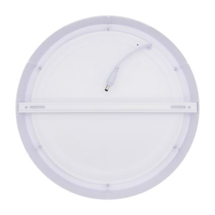 LED stropna svetilka 24W/230V 3000/4000/6000K, premer 30 cm, bela