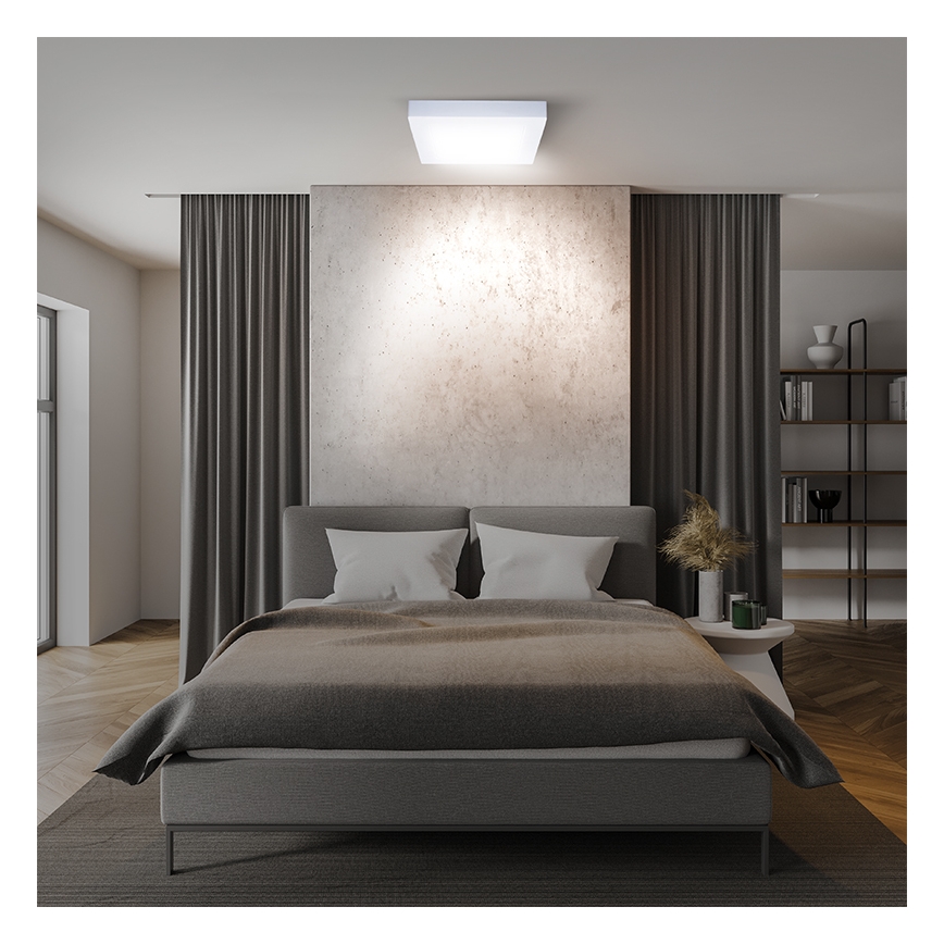 LED Stropna svetilka LED/24W/230V 3000/4000/6000K 30x30 cm bela