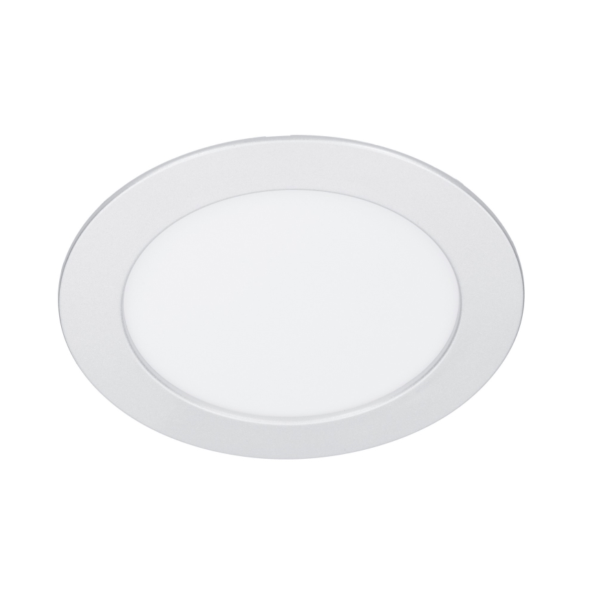 LED površinski/vgradni panel 2 v 1 LED/12W/230V 3000/4000/6000K, premer 17 cm, IP54, srebrn