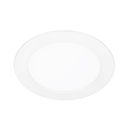 LED površinski/vgradni panel 2 v 1 LED/12W/230V 3000/4000/6000K Ø17cm IP54 bela