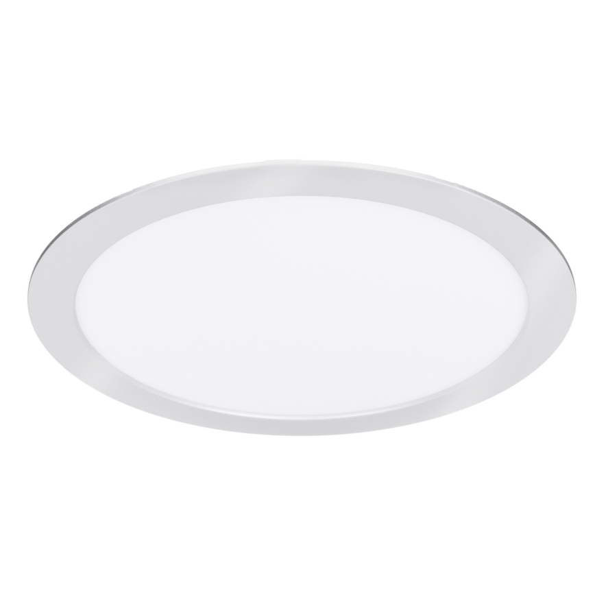 LED panel 2 v 1 za površinsko ali vgradno montažo 18W/230V 3000/4000/6000K premer 22,5 cm IP54 srebrna