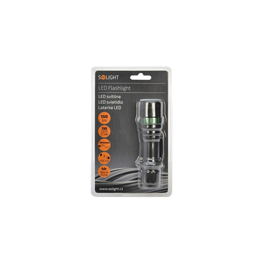 LED baterijska svetilka LED/3W/3xAAA