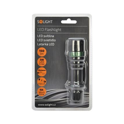 LED Svetilka LED/3W/3xAAA
