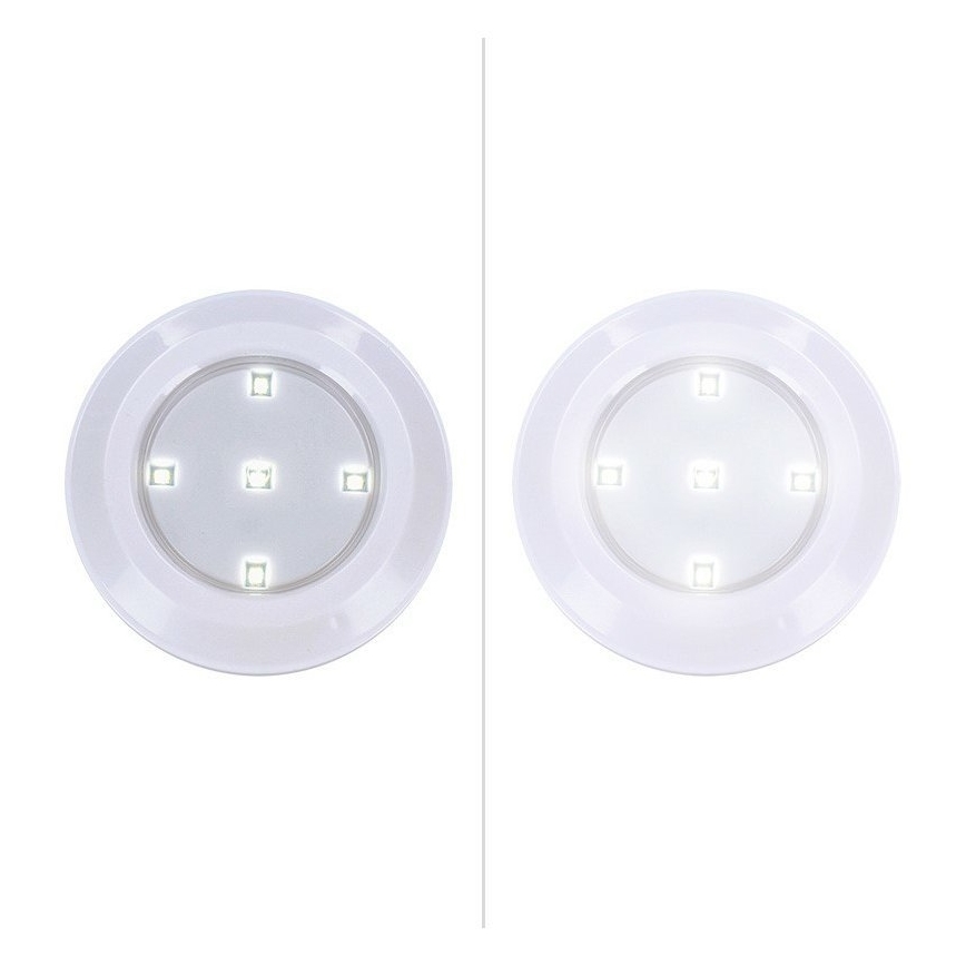 KOMPLET 3x LED Zatemnitvena svetilka z daljinskim upravljalnikom LED/3xAAA