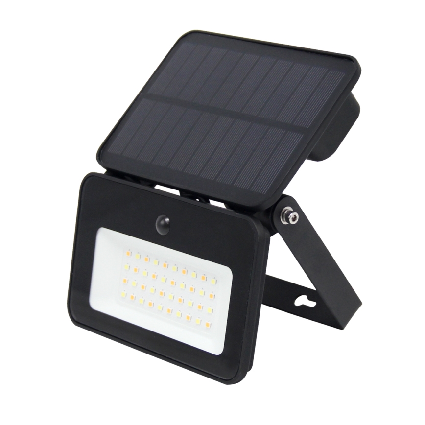 LED Zatemnitveni solarni reflektor s senzorjem gibanja in mraka LED/6W/3,7V 2200 mAh 3000/4000/6500K IP65