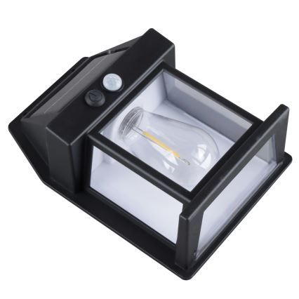 Zatemnljiva LED sončna lanterna s senzorjem LED/3,7V IP44 1200 mAh