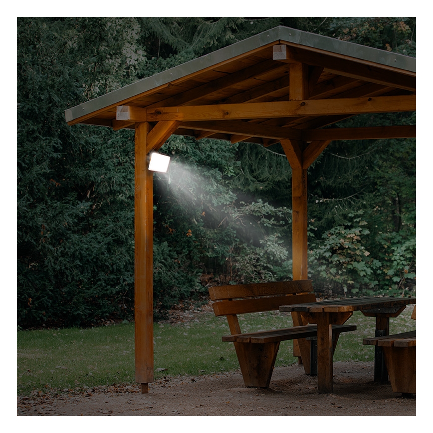 LED Zunanji reflektor s senzorjem LED/10W/230V 4000K IP44