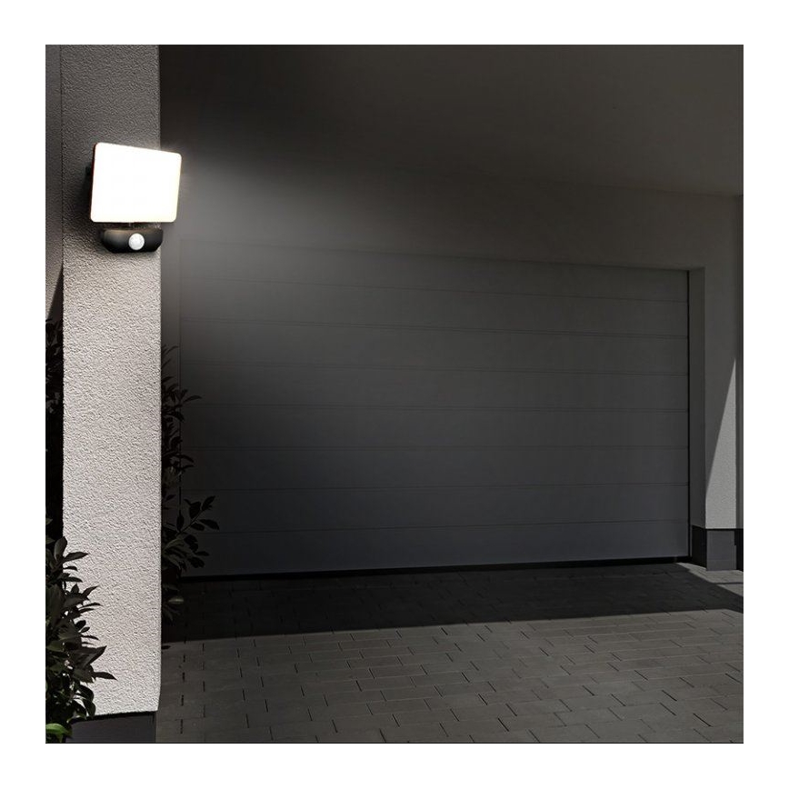 LED Zunanji reflektor s senzorjem LED/20W/230V 4000K IP44