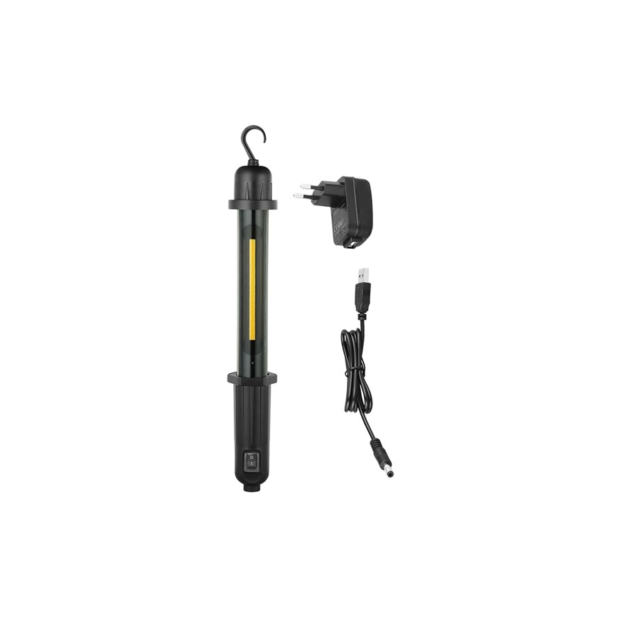 LED polnilna montažna svetilka LED/5W/Li-ion