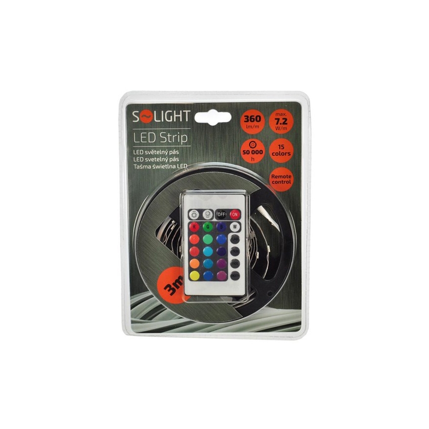 LED Trak z daljinskim upravljalnikom 7,2W/12V 3m