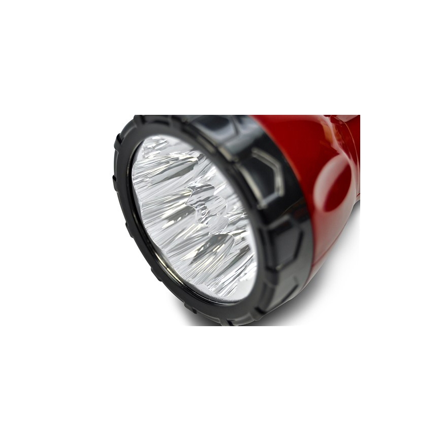 LED Polnilna baterijska svetilka 9xLED/4V 800mAh plug-in