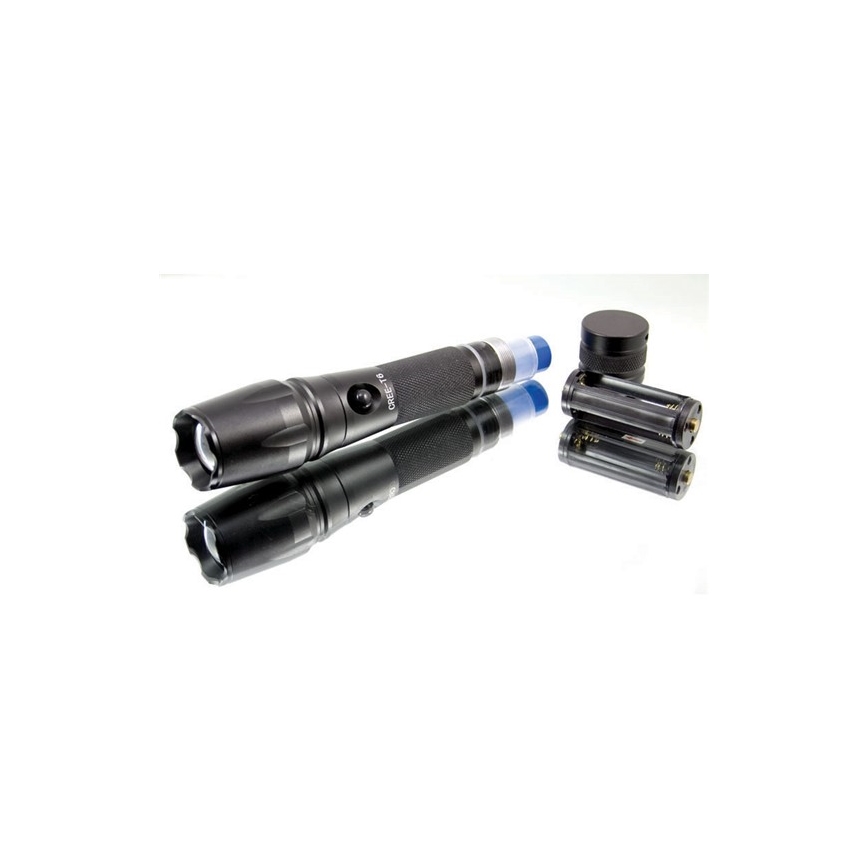 LED Polnilna baterijska svetilka Cree XML T6 LED/3,7V IP44