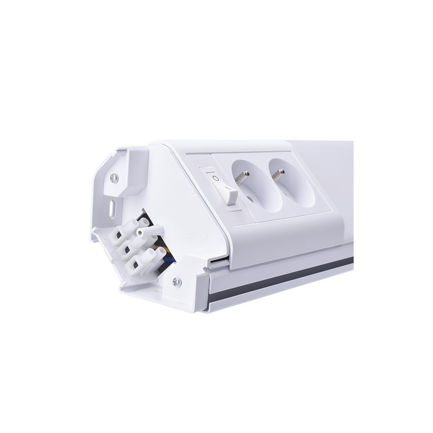 LED Podelementna svetilka z vtičnicami LED/10W/230V