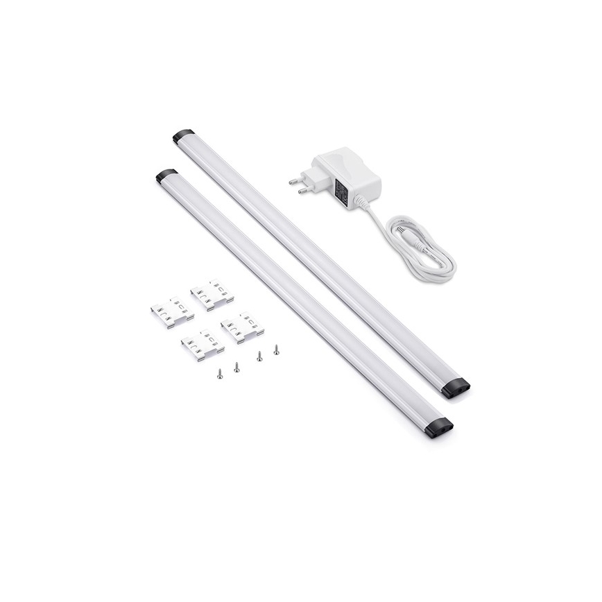 KOMPLET 2x LED Zatemnitvena podelementna svetilka LED/5W/230V