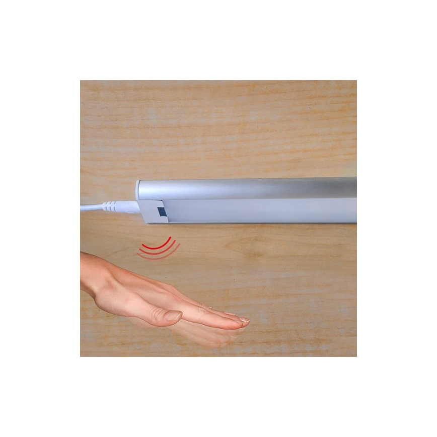 LED Zatemnitvena podelementna svetilka s senzorjem LED/9W/230V