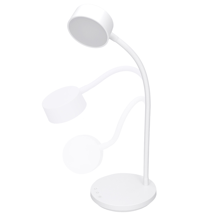 LED Zatemnitvena namizna svetilka na dotik LED/4,5W/5V 3000/4000/6500K bela