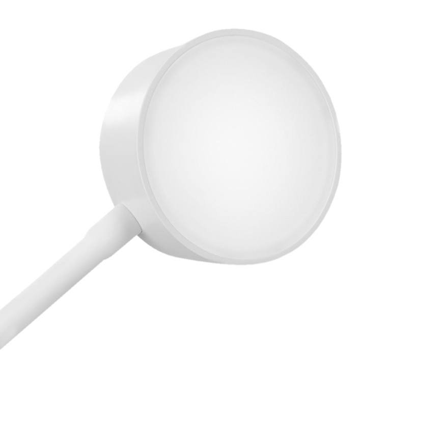 LED Zatemnitvena fleksibilna polnilna namizna svetilka s sponko LED/2W/1800 mAh 3000/4000/6500K bela
